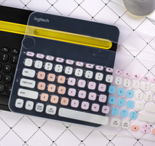 CIEATIVE Color Silicone keyboard Skin For Logitech K480 picture
