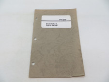PTI-217 Multi I/O Card User's Manual Edition 1.04 vintage 1990 computer book  * picture