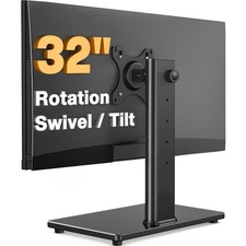 TAVR Furniture Single Monitor Stand VESA Mount for 13-32 Inch Screens picture