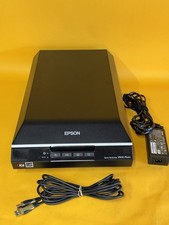 Epson Perfection V600 Photo Color Film Negative Scanner 6400 DPI Tested Video picture