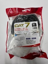Tera Grand CAT7-7000-50K CAT7 Round Ethernet Patch Cable 50ft 10Gbps picture