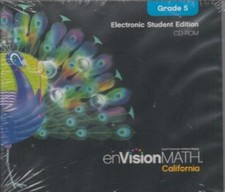 EnVision Math: Electronic Student Edition Grade 5 PC MAC CD full textbook CD-ROM picture