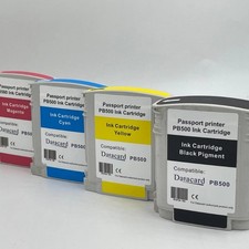 PB500 Ink Cartridge With New Chip for Datacard PB500 Passport Printer picture