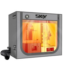 Double Space Resin 3D Enclosure with Ventilation Kit LED Light, 3D Printer Vente picture