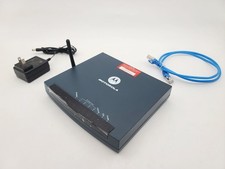 MOTOROLA 3347-02-1022 WIRELESS DSL MODEM ROUTER 4-PORT ETHERNET RJ-45 GZ53347 picture