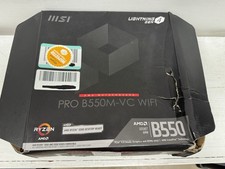 MSI PRO B550M-VC WIFI MicroATX AM4 Motherboard DDR4 PCIe 4.0 HDMI/DP picture