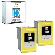 2-Pack Compatible CMYi 110 Ink Cartridges for HP PhotoSmart A510 A520 A530 A620 picture