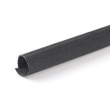 Woven Mesh Split Sleeve Wire Loom High Temperature Cable Management 1/8 In 25Ft picture