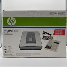 HP Scanjet G4010 Photo Scanner 4800x9600 dpi Complete With Cords Manuals picture