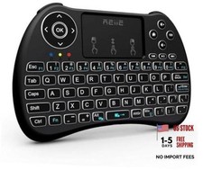 (Backlit Version) H9+ Mini Keyboard,2.4GHz Wireless Mini Handheld Smart TV picture