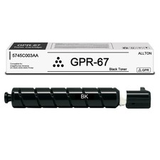 Allton GPR-67 Black Toner Cartridge Compatible Canon 5745C003AA GPR67 Black Tone picture
