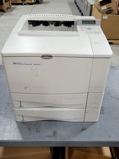 HP LASERJET 4050TN Monochrome Laser Printer SEE NOTES picture