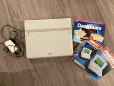 Tandy 1100FD Laptop Computer DeskMate Vntg '89   picture