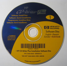 HP CD Writer Plus 1, Installation Software, 1999 picture