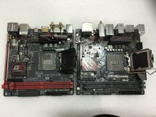 MIXED LOT OF 2 ASUS Z170I Pro Gaming + GIGABYTE GA-Z170-N GAMING 5-FOR PART picture