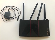 ASUS RT-AX55 AX1800 Dual Band WiFi 6 Router - Black (90IG06C0-BA1100) picture