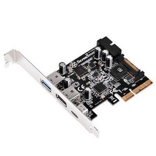 Silverstone ECU05 1xUSB 3.1 2xUSB3.0 1xInt 19Pin PCI-E 2.0 x2 Expansion Card picture