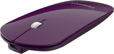 FENIFOX Bluetooth Mouse Slim, Whisper-Quiet Mini Flat Portable Mobile Mice Recha picture
