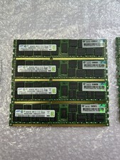 Samsung 64GB 4x16GB PC3L-10600R ECC RDIMM Server RAM M393B2G70BH0 picture
