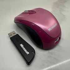 Microsoft Wireless Notebook Optical Mouse 3000 Windows /Mac - Color: DOUBLE PINK picture
