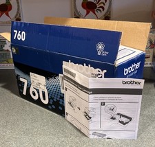 BROTHER 760 Printer TONER CARTRIDGE Open Box SEALED High Yield 3000+Copies BLACK picture