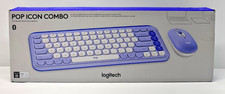 New Logitech POP ICON Combo, Bluetooth Keyboard and Mouse Combo-SEALED🔥 picture