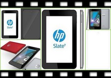 3x Clear Clear Screen Protector Film For HP Slate 7 Tab PC Clear Scratch Resistant picture