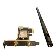 📶 SIIG LB-WR0111-S1 Wi-Fi 6 PCIe AX3000 Adapter + Intel AX200NGW + Smart Stick picture