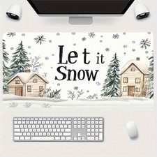 Winter Theme Desk Mat - 