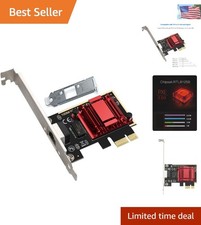 Stylish 2.5G Ethernet Card - Low Profile, High-Speed Performance for All Systems picture