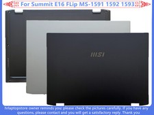 For MSI Summit E16 FLip MS-1591 1592 1593 LCD Back Cover / Bottom Base Low Case picture