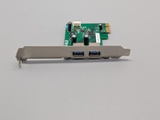 Buffalo USB 3.0 PCIe Expansion Card 2-Port Desktop Adapter Tested Working picture