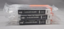 3 compatible cartridges C-CLI251XLBK picture