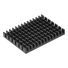 Electronic Radiators Aluminium Heatsink 30x40x5mm for CPU Black Pack of 10 picture