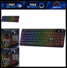 Redragon K526 PRO Wireless RGB Membrane Gaming Keyboard Black picture