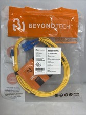 Beyondtech Pureoptics Optical Fiber Patch Cable OS1 9/125um Duplex 2m picture