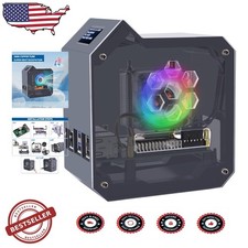 Raspberry Pi 5 Mini Tower Case with Cooling Tower, OLED Module & Expansion Board picture