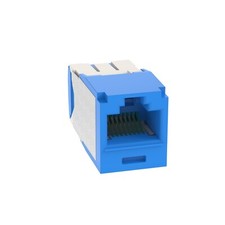 Panduit CJ6X88TGBU Mini-Com UTP RJ45 TG Style Cat 6A Jack Module Blue picture