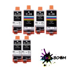 2SET2BK Ink for PGI-35 9.5ml CLI-36 CL 12.5ml PIXMA IP100 picture