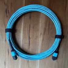 OCC OM3 12-Core Female Type B Plenum OFNP Fiber Patch Cable, 10M/32ft picture
