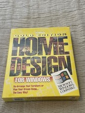 Vintage 90’s Expert Software Home Design PC Gold Edition Sealed Windows New picture