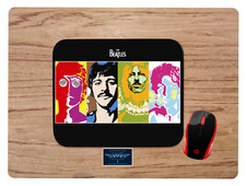 THE BEATLES COLORFUL DESIGN MOUSE PAD MAT NON-SLIP HOME OFFICE GIFT  picture