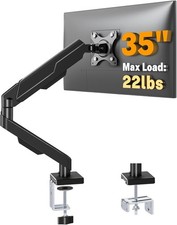 Single Monitor Arm 13-35 Inch VESA Desk Mount Heavy Duty Up to 22 lbs Full picture