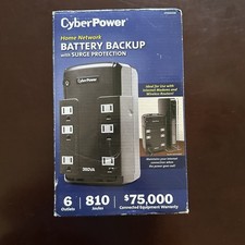 CyberPower CP350COM 350VA 255W Standby Compact UPS System with 6 Outlets picture