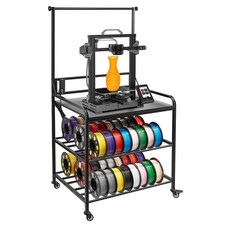 Uimoso 3D Printer Filament Storage Rack 3-Tier 3D Printer Stand with Storage picture