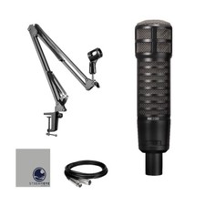 Electro-Voice RE320 with StreamEye Boom Arm, Polishing Cloth, and XLR Cable picture