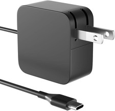 Universal 65W USB C Power Adapter for MacBook, ASUS, Steam Deck, Galaxy, iPhone picture