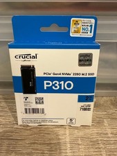 Crucial P310 2TB NVMe PCIe 4.0 M.2 2280 SSD CT2000P310SSD8-JP Unused picture