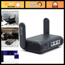 Pocket-Sized Wi-Fi 6 Travel Router, AX1800, VPN Enabled, Compact Design picture
