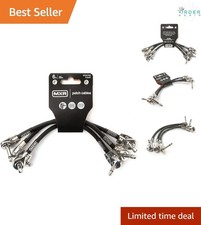 Patch Cable 6 in 15 cm 3 Pack for Musical Instruments Lightweight and Flexible picture